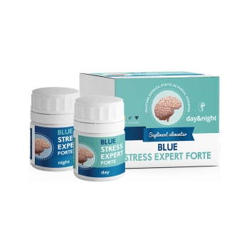 BLUE STRESS EXPERT FORTE 24 Day&Night - supliment antistress 100% natural 