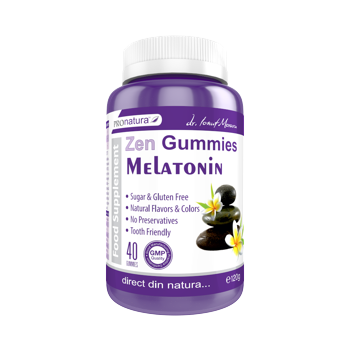 Zen Gummies Melatonin, 40 jeleuri