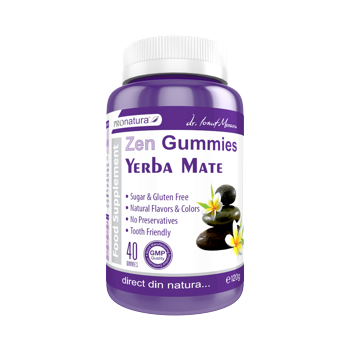 Zen Gummies Yerba Mate, 40 jeleuri
