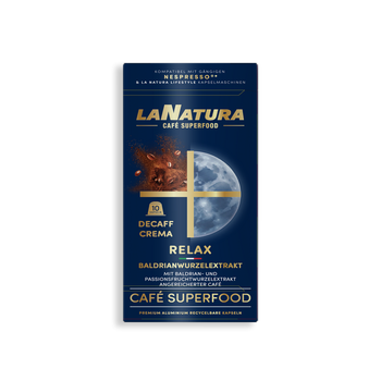 Caffea RELAX cu extract de Valeriana Iod - La Natura Lifestyle